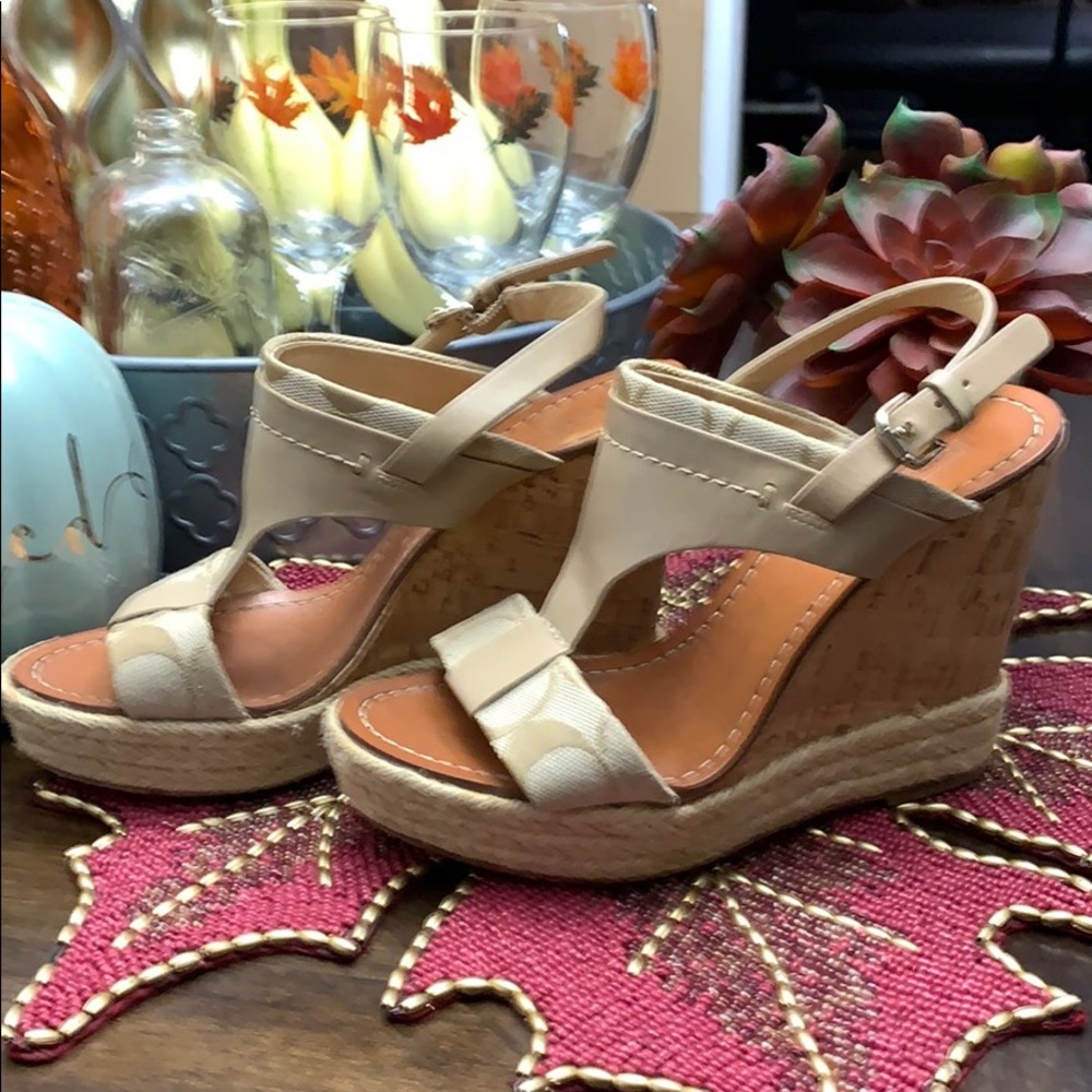 Coach Wedge sandals
